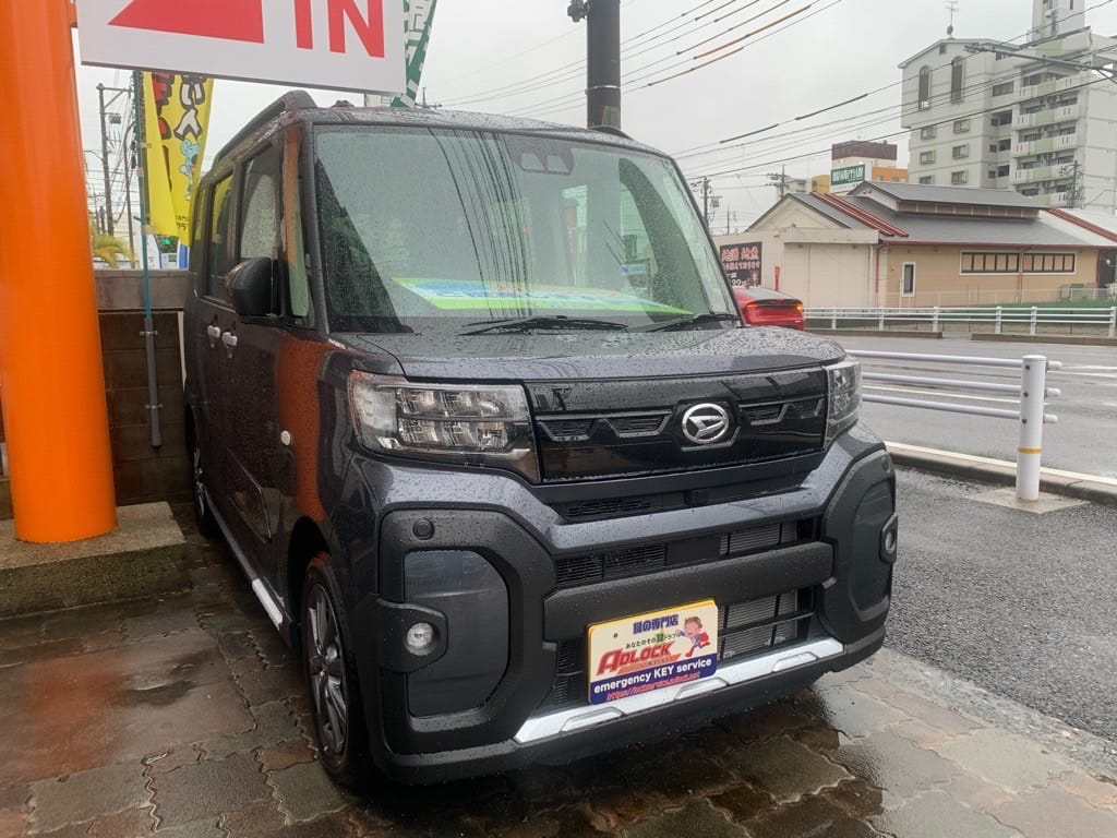 鍵紛失で動かせなくなった展示中のダイハツ タントLA650S 2023年式