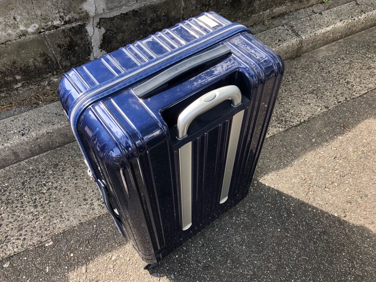 解錠のご依頼をいただいたスーツケース