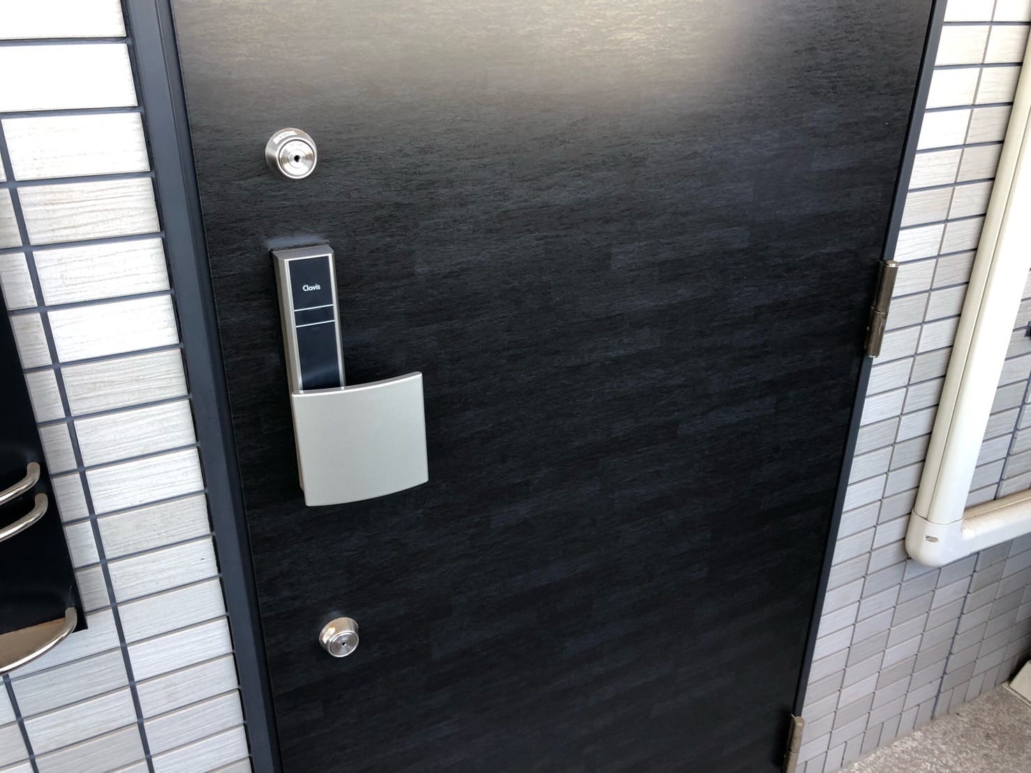 鍵開けのご依頼をいただいた玄関ドア