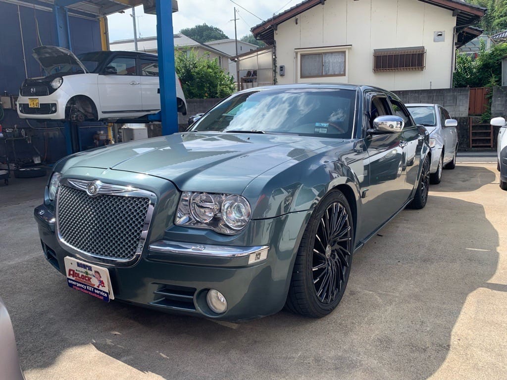 リモコンキー登録のご依頼をいただいたクライスラー 300C 2011年式