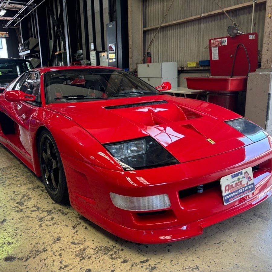 ヴィンテージカー｜フェラーリ512TRの鍵作れる広島鍵屋をお探しなら