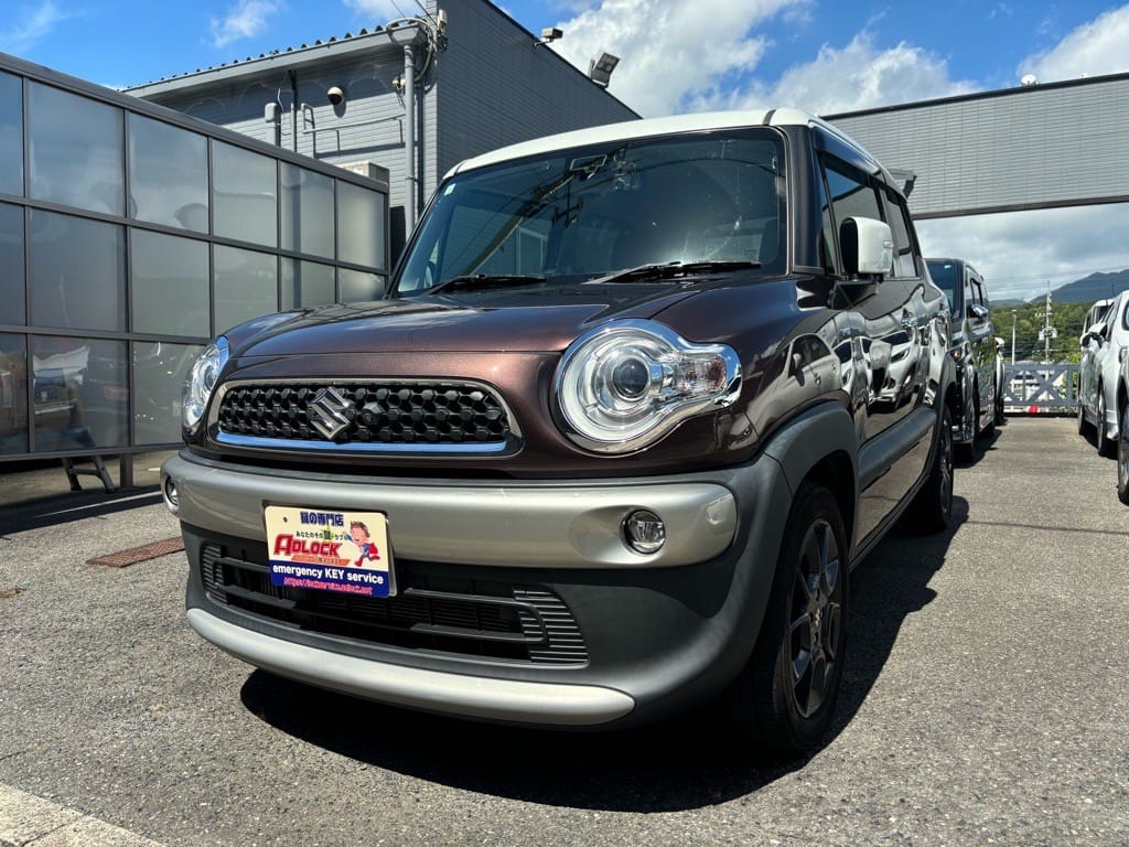 スペアキー作製のご依頼をいただいたスズキ クロスビーMN71S 2018年式