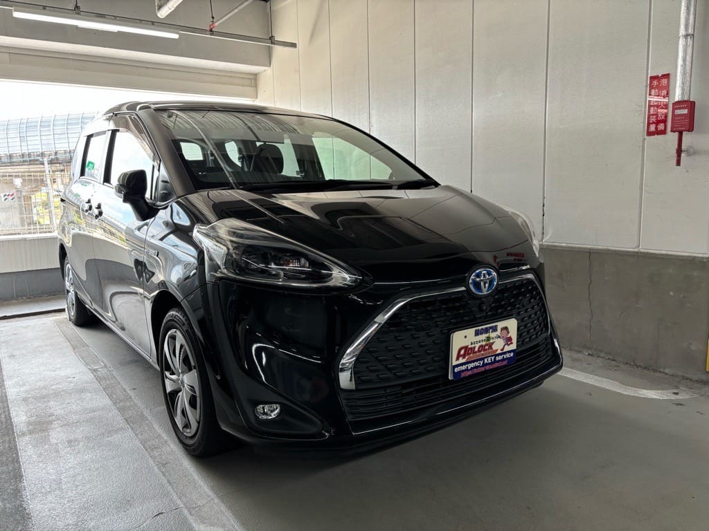 鍵登録のご依頼をいただいたトヨタ シエンタNHP170 2019年式