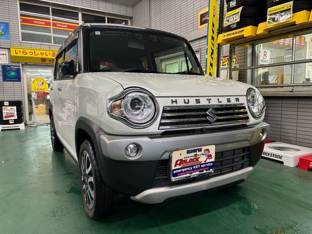 スペアキー作製のご依頼をいただいたスズキ ハスラー MR41S 2019年式