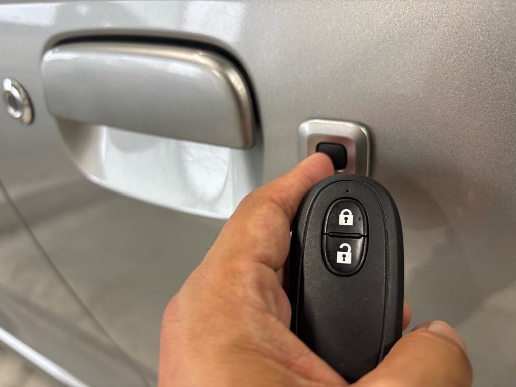 登録が完了したスマートキーでドアを施解錠