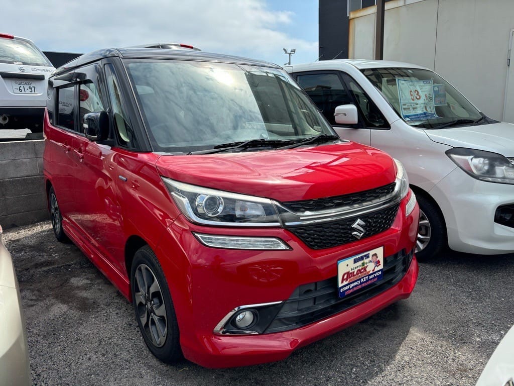 スペアキー作製のご依頼をいただいた納車前のスズキ ソリオMA36S 2015年式