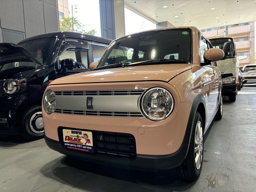 スペアキー作製のご依頼をいただいたスズキ アルトラパン HE33S 2020年式