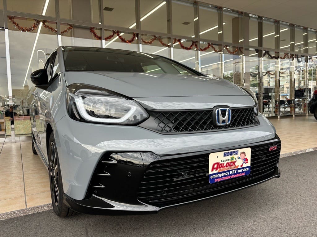 スペアキー作製のご依頼をいただいたホンダ フィット GR3 2023年式