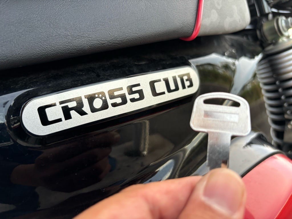 作製したホンダクロスカブ