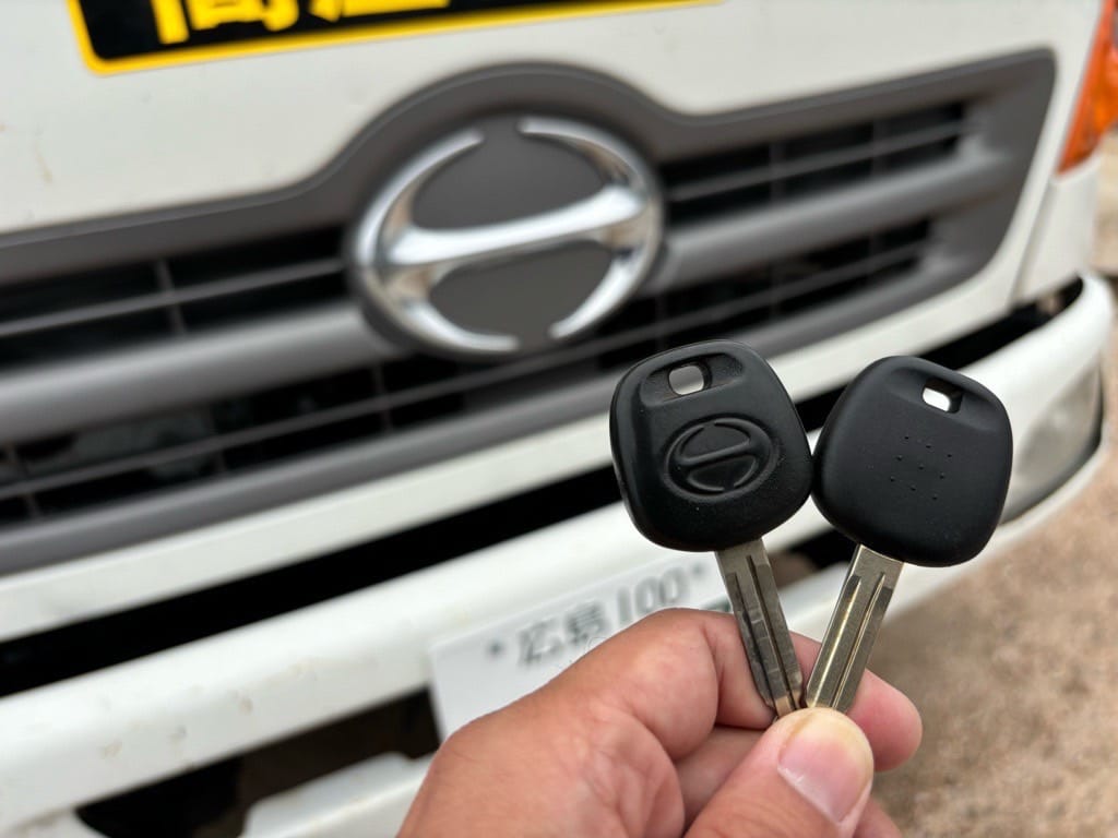 レンジャーの既存キー作製したスペアキーを持っている