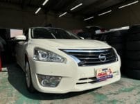 日産 ティアナL33 2019年式。こちらの車両のスペアキーを作製する