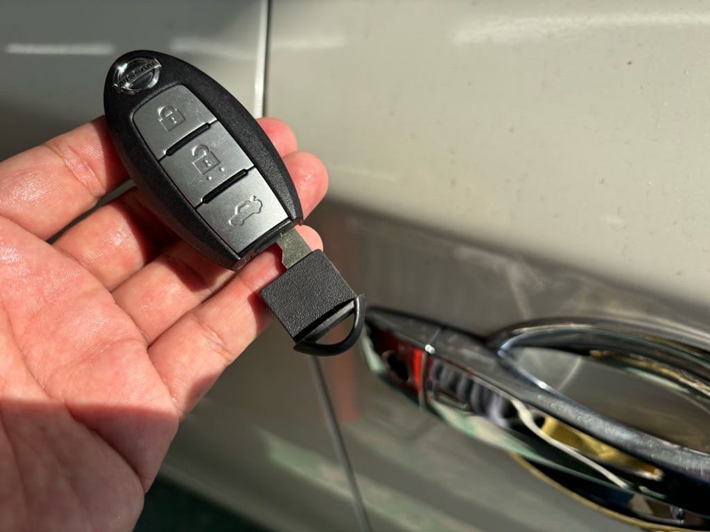 インテリジェントキー、メカニカルキーの一式作製が完了。