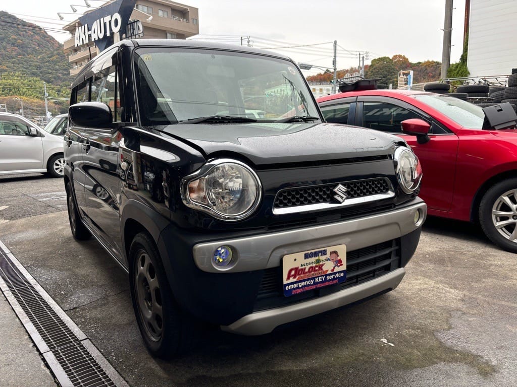 スズキ ハスラー MR31S 2017年式。こちらの車両のスペアキーを作製する