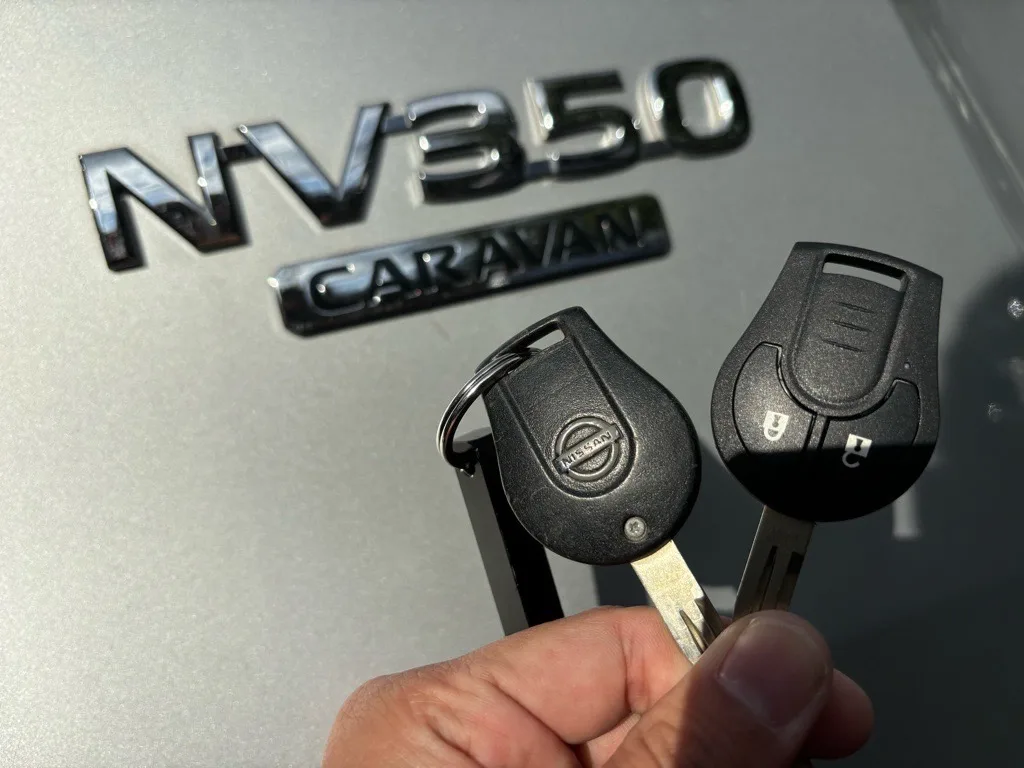 日産キャラバン】イモビライザー登録でエンジン始動可能な鍵を作製でき