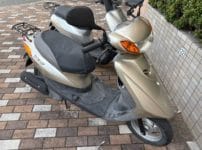 鍵紛失で動かせなくなったヤマハJOG。こちらのバイクの鍵を作製します