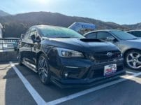 インロックが発生したスバル WRX VAB 2019年式。こちらの車両の鍵を解錠します