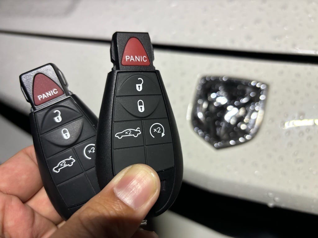 登録完了した鍵2個