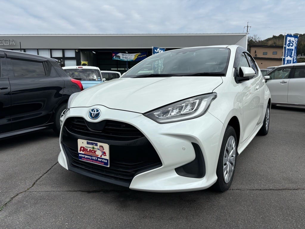 トヨタ ヤリスMXPH15 2020年式。こちらの車両の鍵を作製します