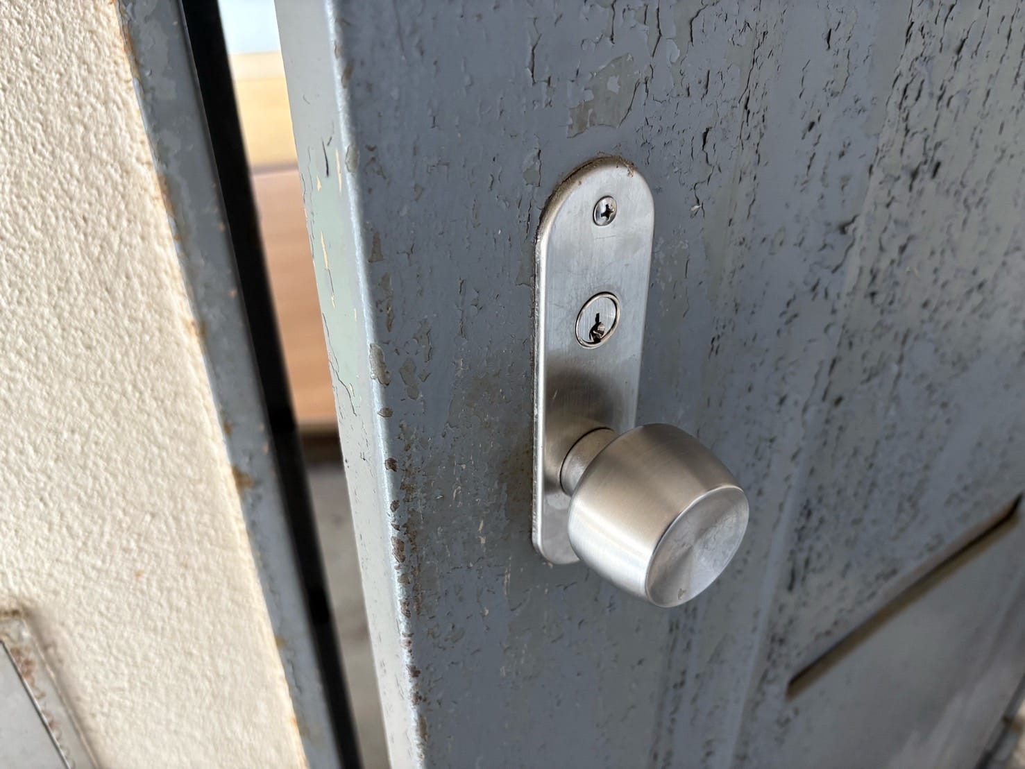 解錠に成功。扉が開きました