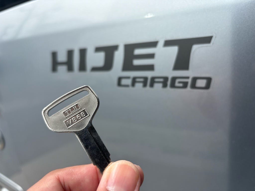 作製したハイゼットの鍵