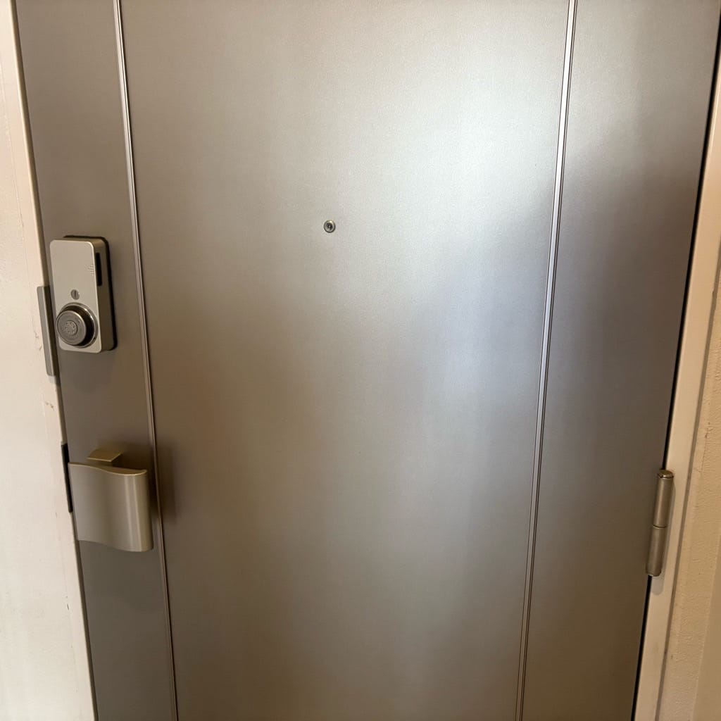 解錠できなくなった玄関ドア