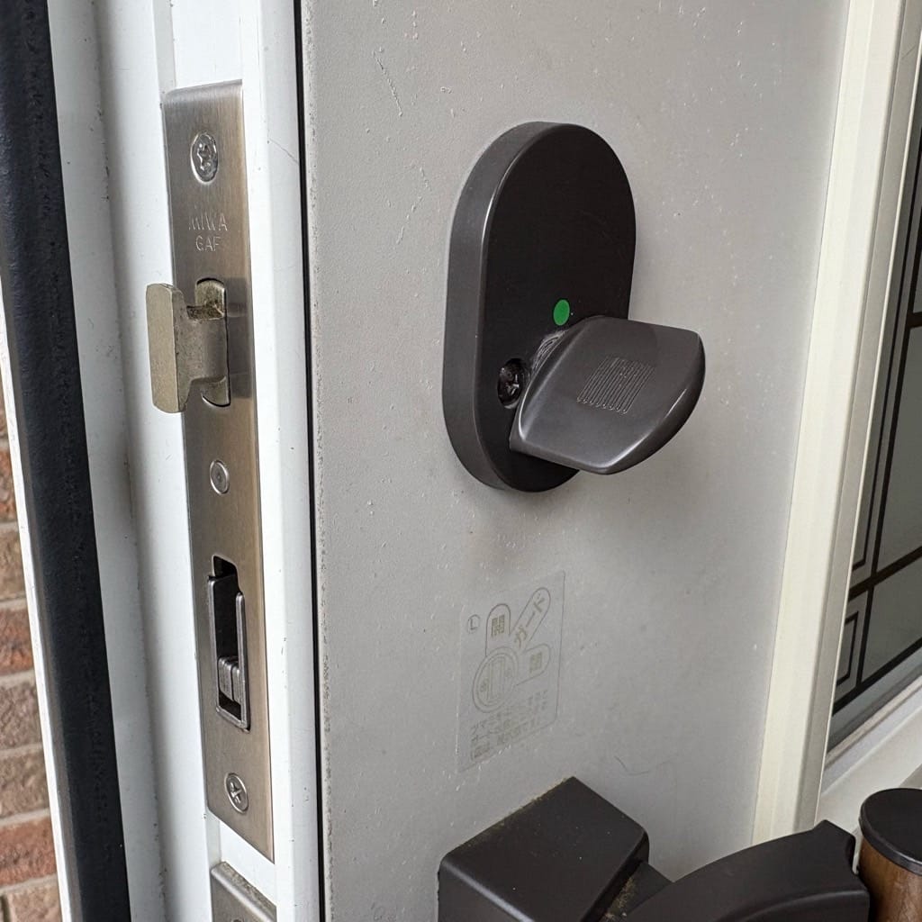 扉についた不具合がある鍵