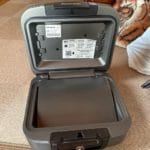 金庫が開きました