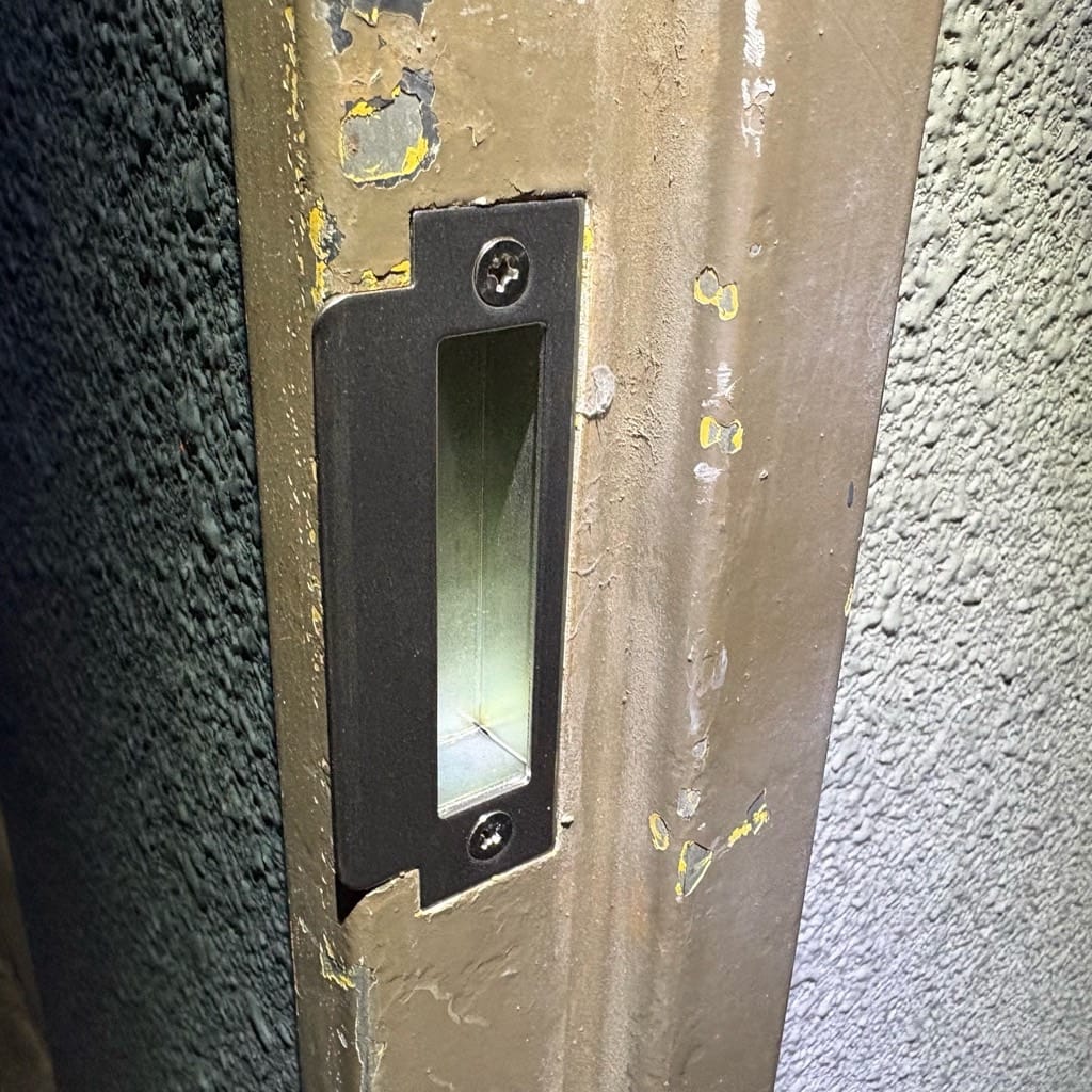 交換後のラッチ