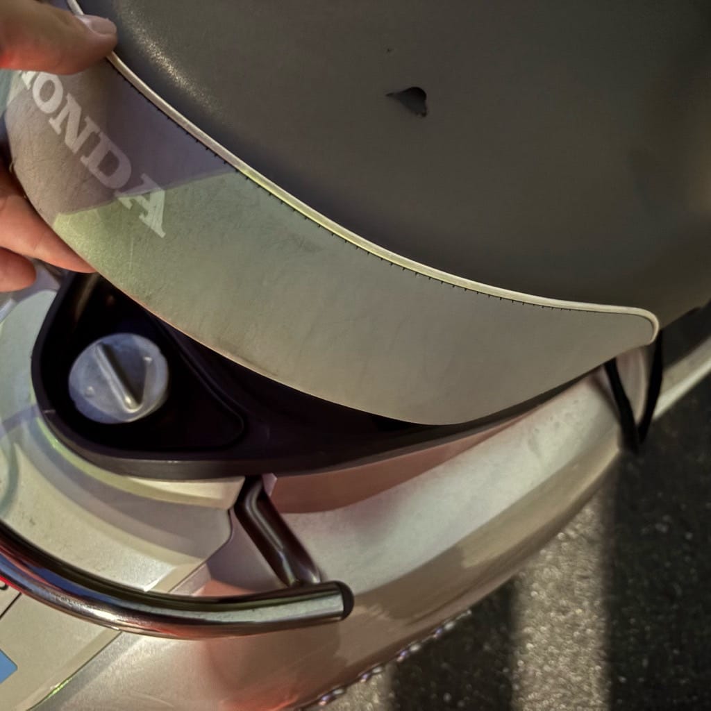 メットインが開きました