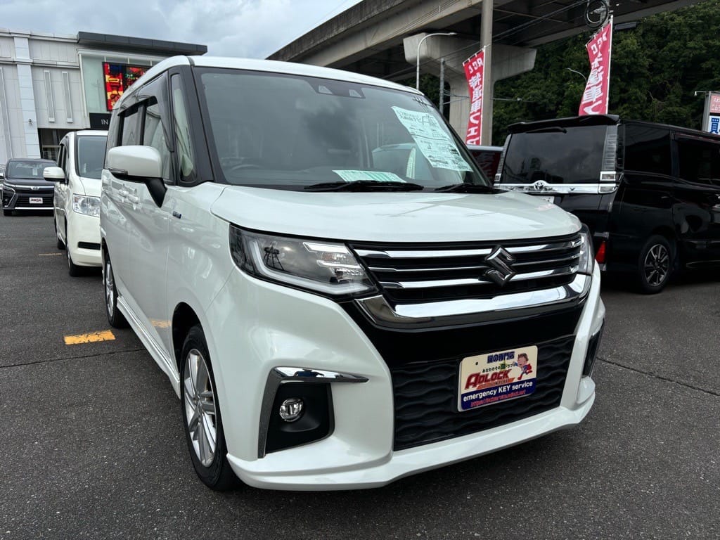 スズキ ソリオMA47S 2022年式。今回はこちらの車両の鍵を作製します