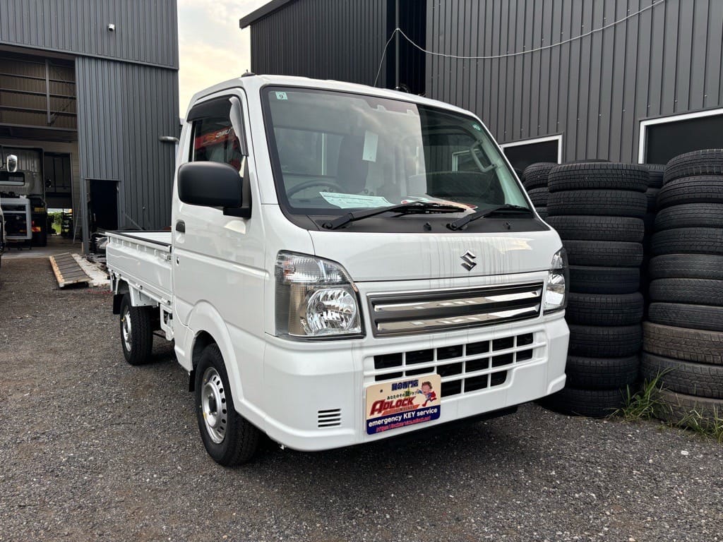 スズキ キャリーDA16T 2024年式。こちらの車両の鍵を作製します