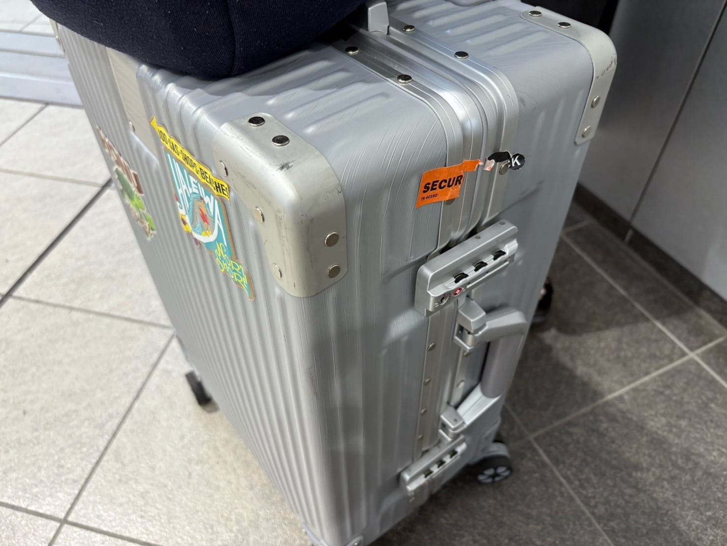 ハードケースのキャリーバッグ