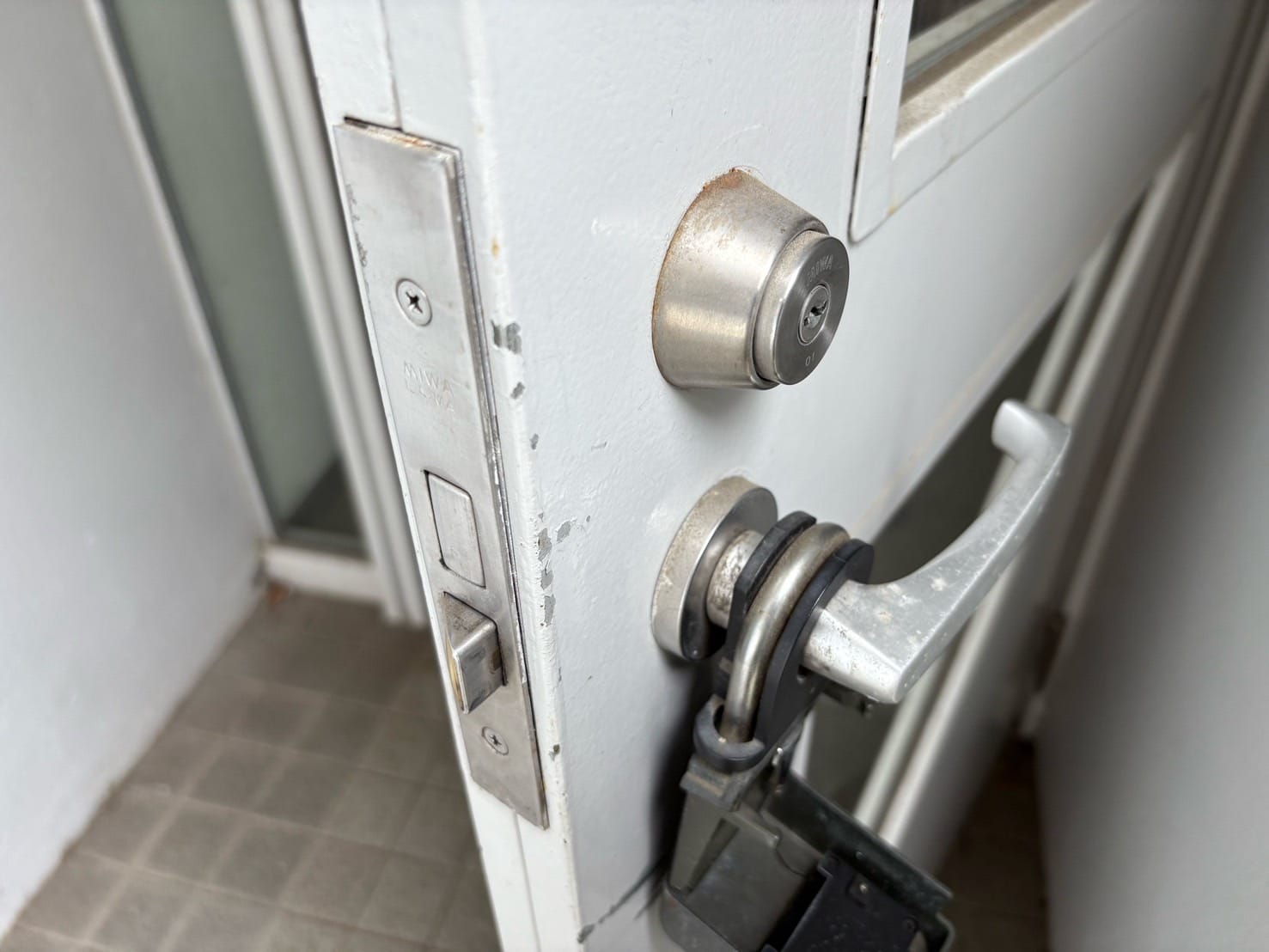 ドアを解錠しました