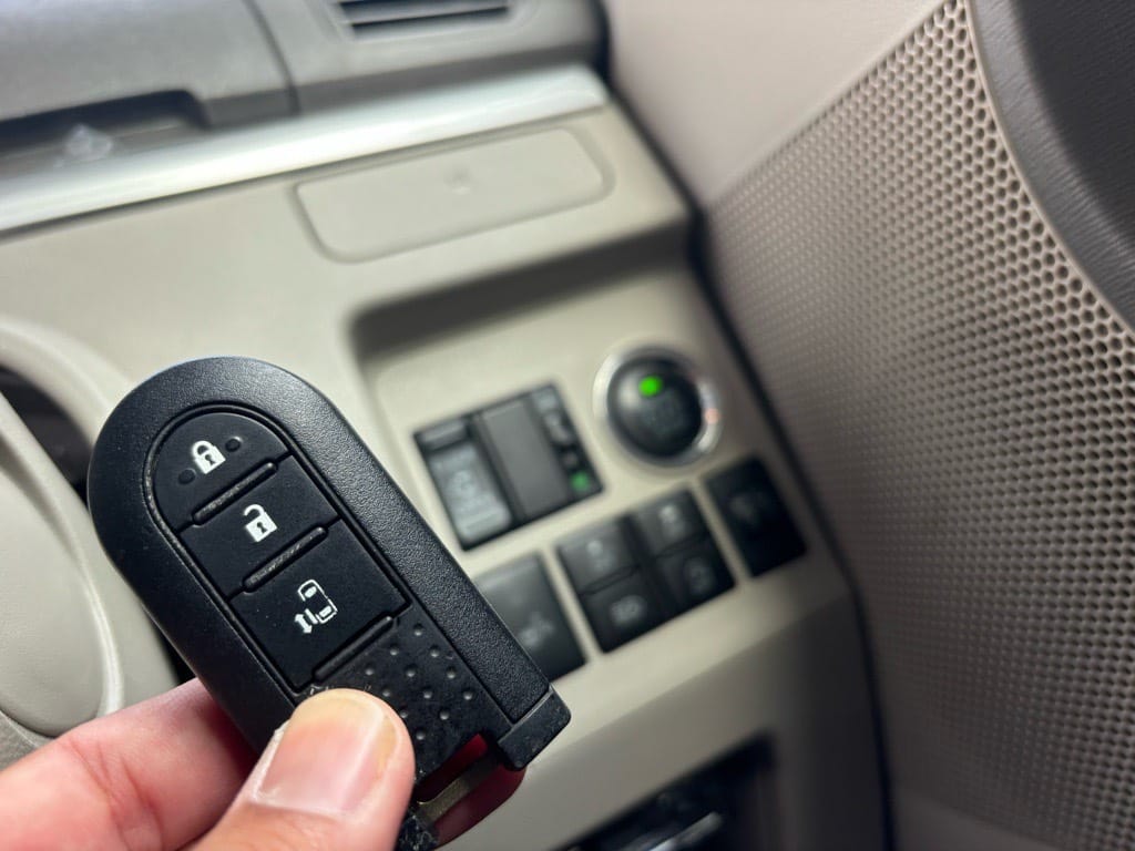 スマートキーの登録が完了