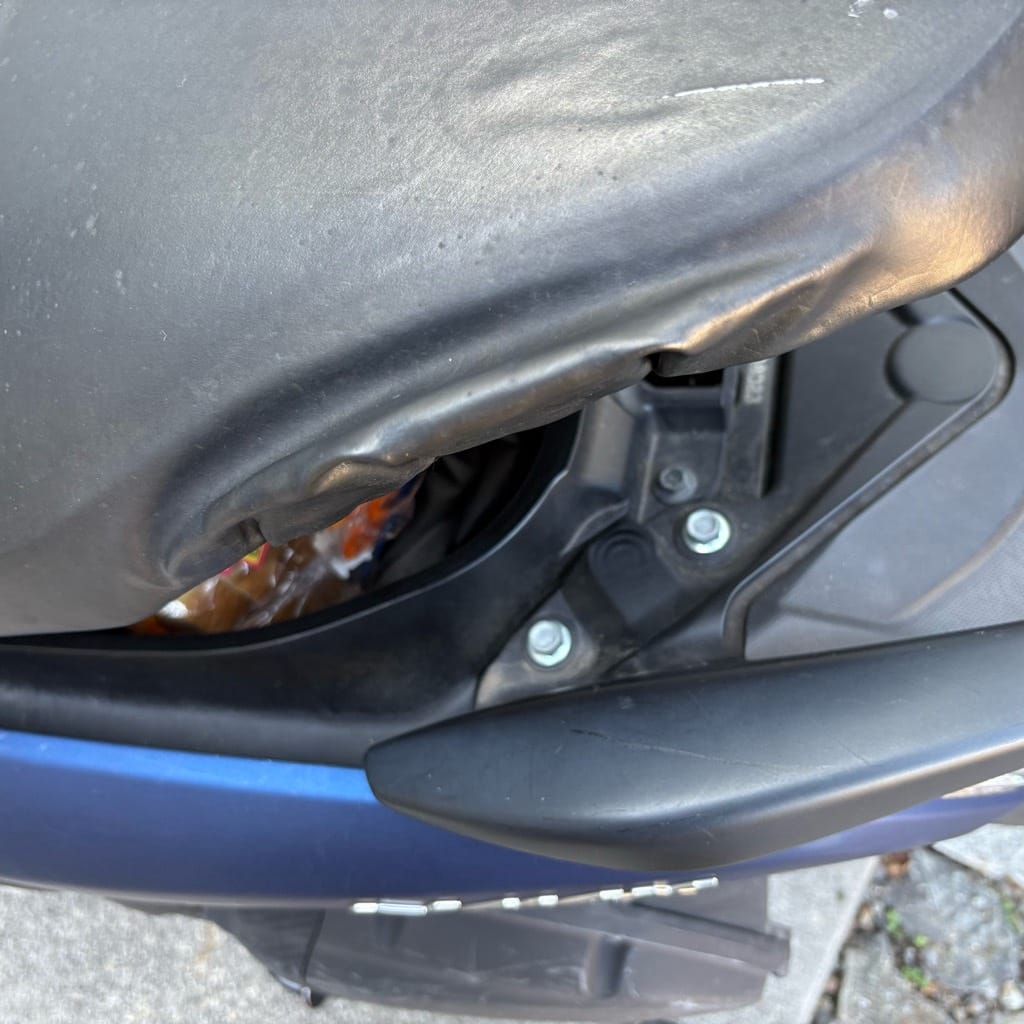 メットインの解錠に成功