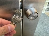 U9シリンダーへ交換完了