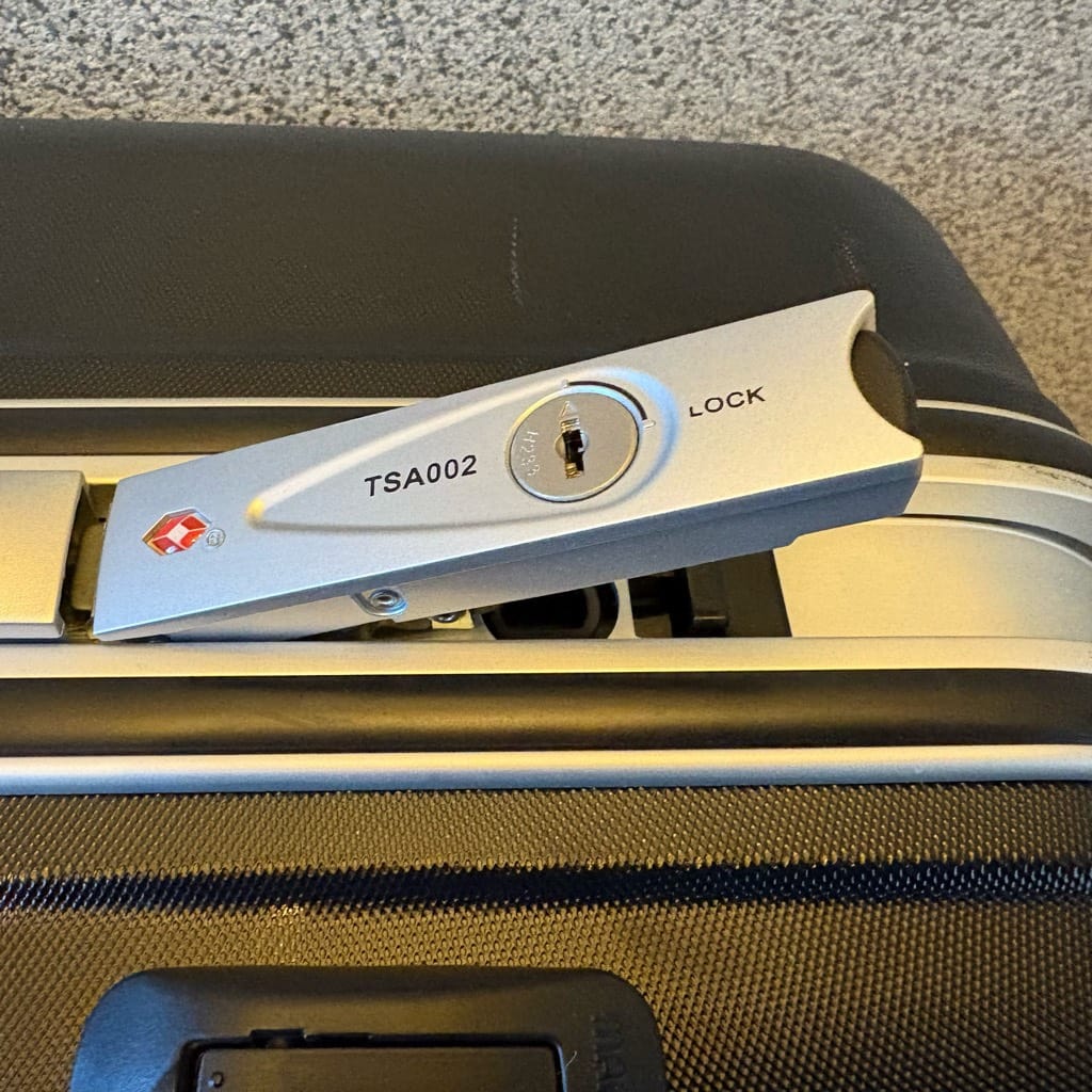 鍵が開きました