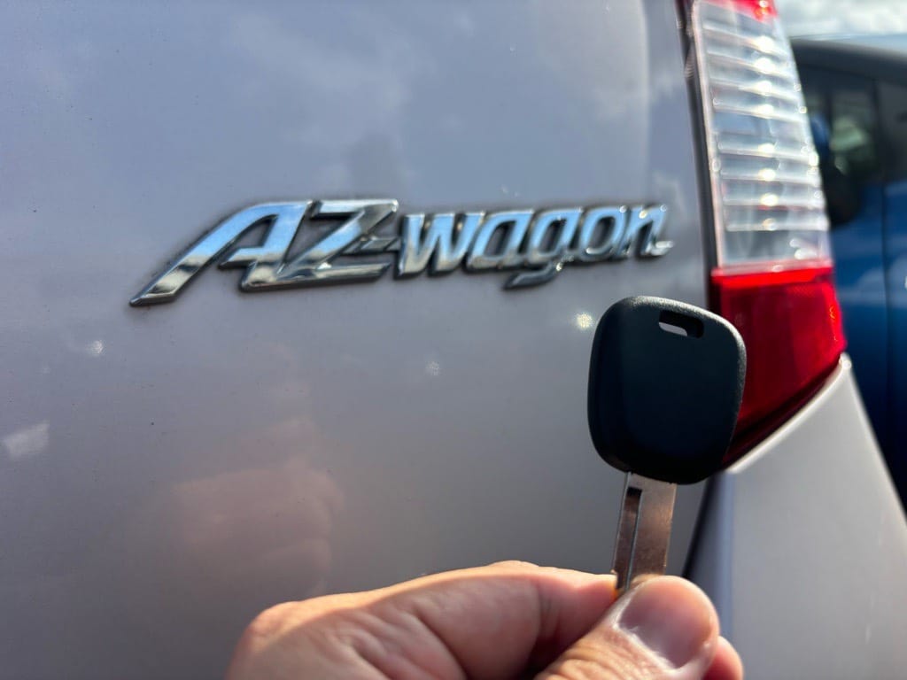 作製したAZワゴンのイモビライザーキー