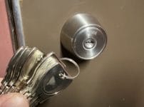 シリンダーをディンプルタイプへ交換