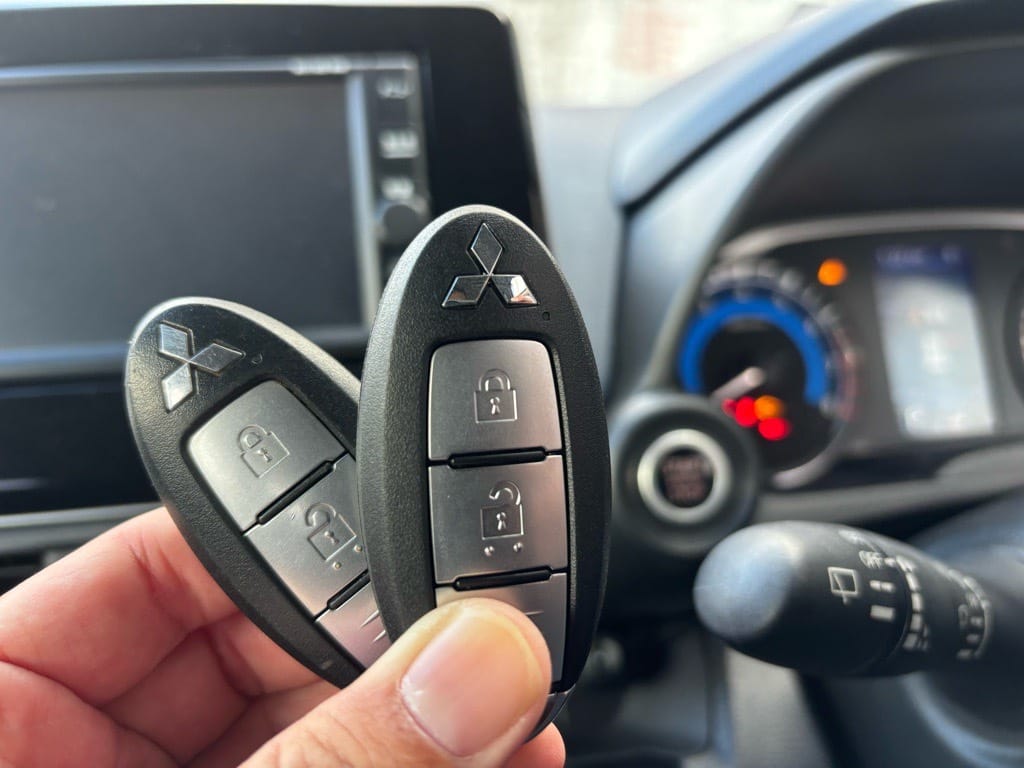 スマートキー登録が完了