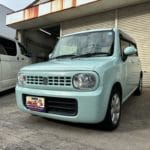 インロックが発生したスズキ アルトラパンHE22S 2015年式。こちらの車両の鍵を開けます