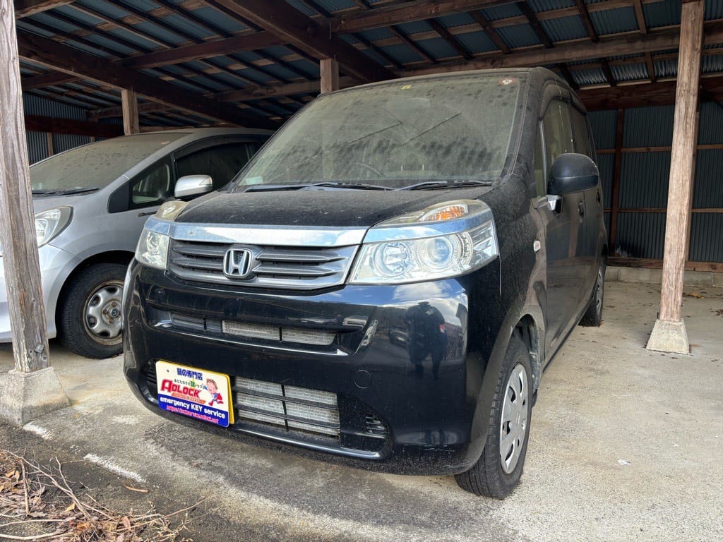 ホンダ ライフJC1 2012年式。こちらの車両の鍵を作製します