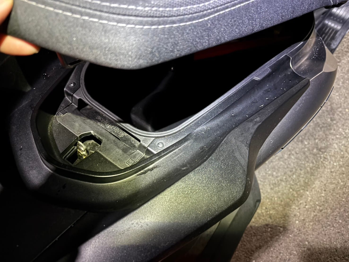 シートが開きました