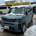 ダイハツ タフトLA900S 2025年式。こちらの車両の鍵を作製します