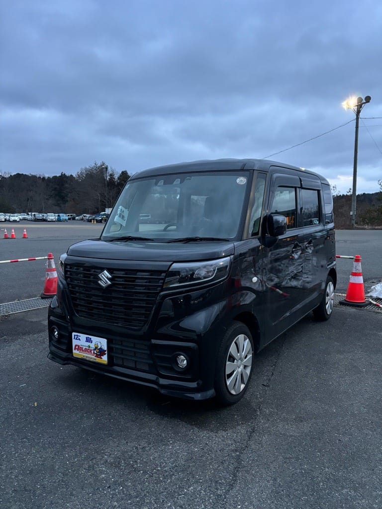 スズキ スペーシアベースMK33S 2023年式。こちらの車両の鍵を作製します