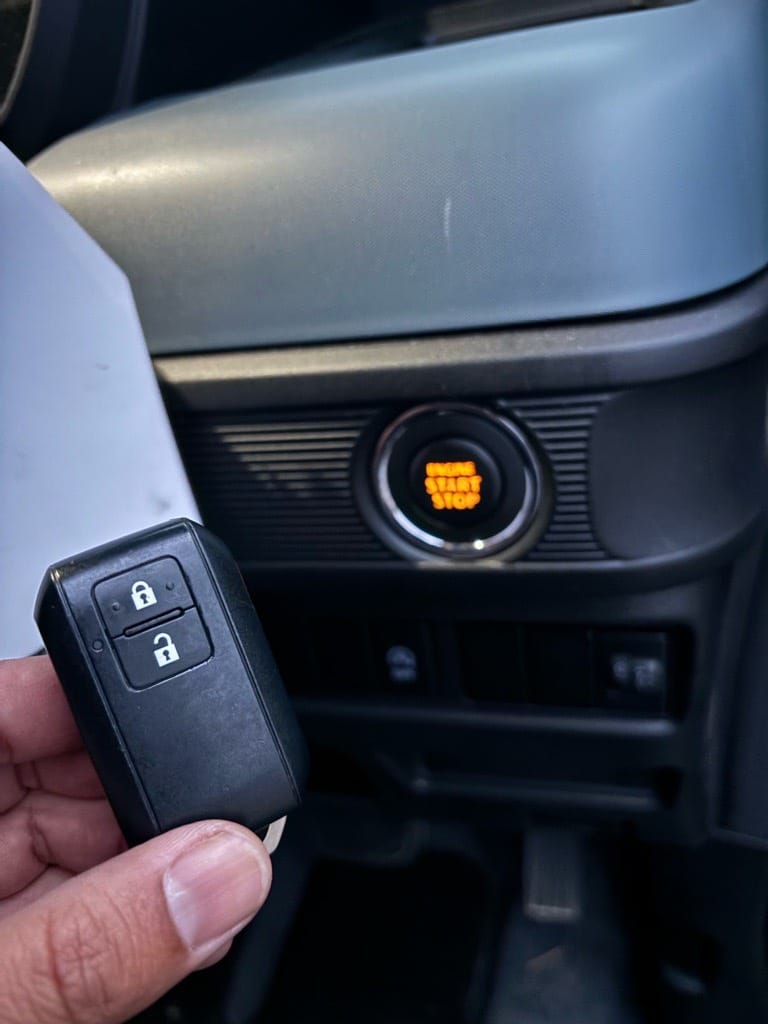 スマートキーの登録が完了