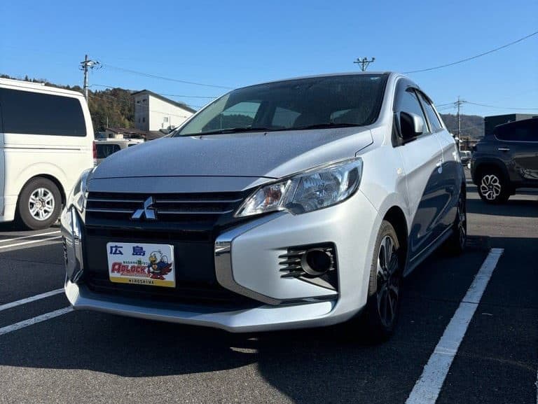 三菱 ミラージュA03A 2022年式。こちらの車両の鍵を作製します