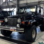 ジープ ラングラーTJ型 2011年式。こちらの車両の鍵を作製します