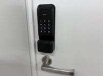 電子錠取付完了