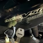 回収した既存キーと今回作製した鍵